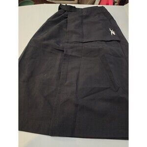 NWT Reebok x Les Mills Black Technical Belted Layering Wrap Skirt Small